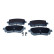 Brake pad set, disc brake QP2020 Quaro