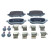 Brake pad set, disc brake QP2024 Quaro