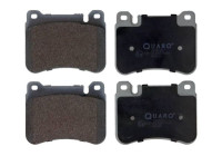 Brake pad set, disc brake QP2035 Quaro