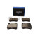 Brake pad set, disc brake QP2035C Quaro, Thumbnail 2