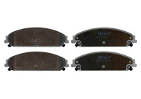 Brake pad set, disc brake QP2043 Quaro