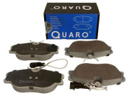 Brake pad set, disc brake QP2052 Quaro