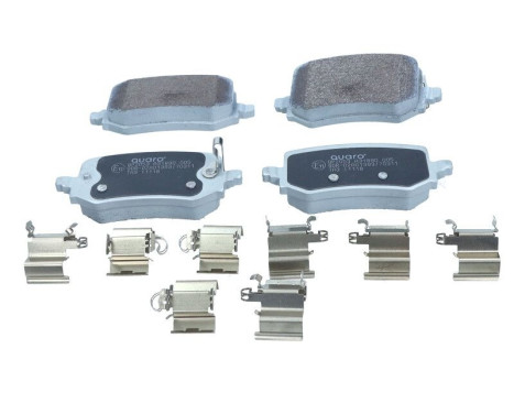 Brake pad set, disc brake QP2053 Quaro