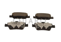 Brake pad set, disc brake QP2058C Quaro
