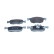Brake pad set, disc brake QP2100 Quaro