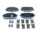 Brake pad set, disc brake QP2117 Quaro