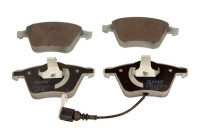 Brake pad set, disc brake QP2121 Quaro