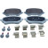 Brake pad set, disc brake QP2125 Quaro