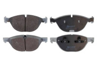 Brake pad set, disc brake QP2138 Quaro