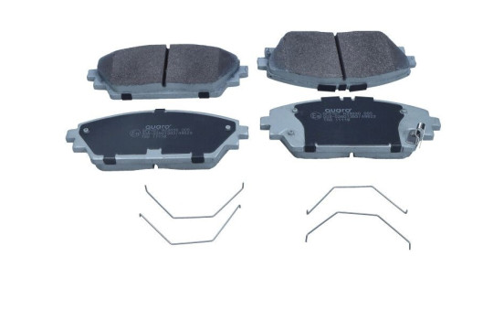 Brake pad set, disc brake QP2167 Quaro