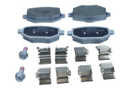 Brake pad set, disc brake QP2186 Quaro