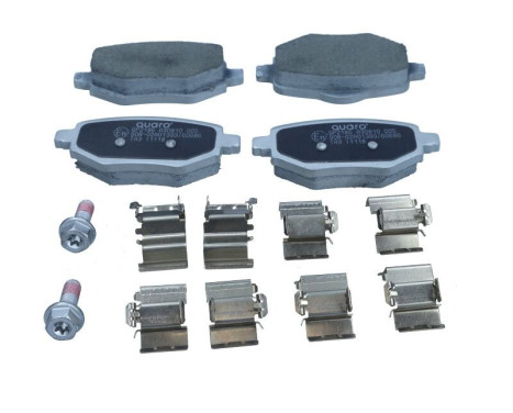 Brake pad set, disc brake QP2186 Quaro