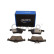 Brake pad set, disc brake QP2195C Quaro, Thumbnail 2