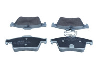 Brake pad set, disc brake QP2208 Quaro