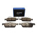 Brake pad set, disc brake QP2246C Quaro, Thumbnail 2