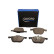 Brake pad set, disc brake QP2248C Quaro, Thumbnail 2