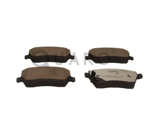 Brake pad set, disc brake QP2261C Quaro