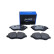 Brake pad set, disc brake QP2306C Quaro