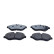 Brake pad set, disc brake QP2306C Quaro, Thumbnail 2