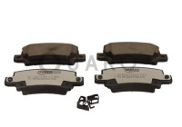 Brake pad set, disc brake QP2313C Quaro
