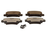 Brake pad set, disc brake QP2313C Quaro