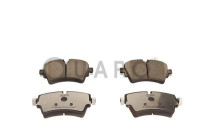 Brake pad set, disc brake QP2391C Quaro