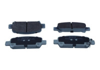 Brake pad set, disc brake QP2417 Quaro