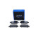 Brake pad set, disc brake QP2417C Quaro, Thumbnail 2