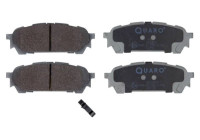Brake pad set, disc brake QP2475 Quaro