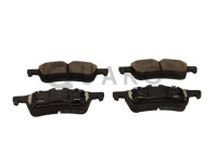 Brake pad set, disc brake QP2494C Quaro