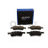 Brake pad set, disc brake QP2494C Quaro, Thumbnail 2