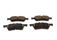 Brake pad set, disc brake QP2494C Quaro