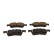 Brake pad set, disc brake QP2494C Quaro