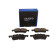 Brake pad set, disc brake QP2494C Quaro, Thumbnail 2