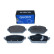 Brake pad set, disc brake QP2499 Quaro, Thumbnail 2