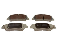 Brake pad set, disc brake QP2504 Quaro