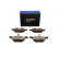 Brake pad set, disc brake QP2514C Quaro, Thumbnail 2