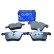 Brake pad set, disc brake QP2517C Quaro, Thumbnail 2