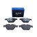 Brake pad set, disc brake QP2542C Quaro