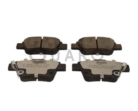 Brake pad set, disc brake QP2562C Quaro
