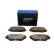 Brake pad set, disc brake QP2599C Quaro, Thumbnail 2