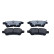 Brake pad set, disc brake QP2604C Quaro, Thumbnail 2