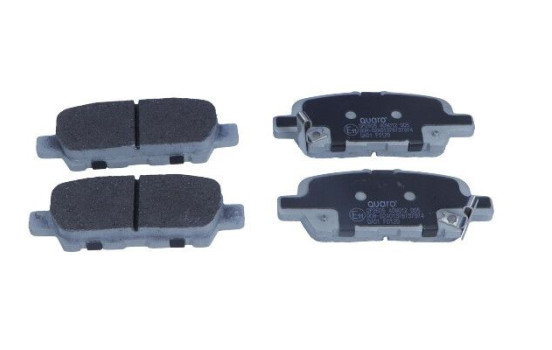 Brake pad set, disc brake QP2605 Quaro