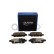 Brake pad set, disc brake QP2605C Quaro, Thumbnail 2
