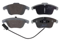 Brake pad set, disc brake QP2637 Quaro
