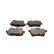 Brake pad set, disc brake QP2643C Quaro