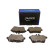 Brake pad set, disc brake QP2643C Quaro, Thumbnail 2