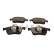 Brake pad set, disc brake QP2677C Quaro