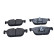 Brake pad set, disc brake QP2679C Quaro