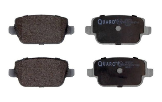 Brake pad set, disc brake QP2719 Quaro
